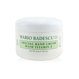 【月間優良ショップ】 マリオ バデスク Mario Badescu スペシャルハンドクリーム ウィズ ビタミンE 236ml/8oz【海外通販】