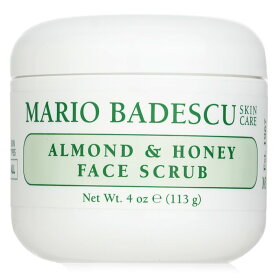 【月間優良ショップ】 マリオ バデスク Mario Badescu アーモンド&ハニー ノンアブレイシブ フェイススクラブ 118ml/4oz【海外通販】