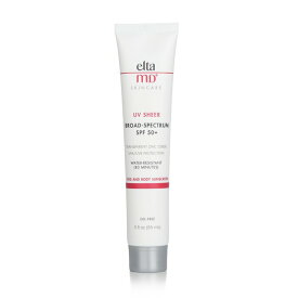 エルタMD EltaMD UV Sheer Water-Resistant Facial Sunscreen SPF 50 85ml/3oz【海外通販】