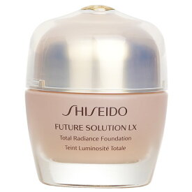 資生堂 Shiseido フューチャー ソリューション LX トータル ラディアンス ファンデーション SPF15 - # Golden 3 30ml/1.2oz【海外通販】