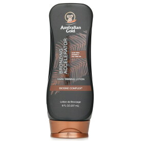 オーストラリアンゴールド Australian Gold ダークタン二ングアクセレレーター ローション With ブロンザー 237ml/8oz【海外通販】