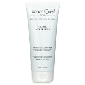 【月間優良ショップ】 Leonor Greyl Creme Aux Fleurs Cleansing Treatment Cream Shampoo (For Very Dry Hair & Sensitive Scalp) 200ml/7oz【海外通販】