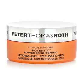 【月間優良ショップ】 ピーター・トーマス・ロス Peter Thomas Roth Potent-C Power Brightening Hydra-Gel Eye Patches 30pairs【海外通販】