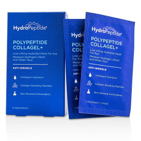 ハイドロペプチド HydroPeptide ポリペプチド コラゲル+ ライン リフティング ハイドロゲル マスク For アイ 8 Treatments【海外通販】