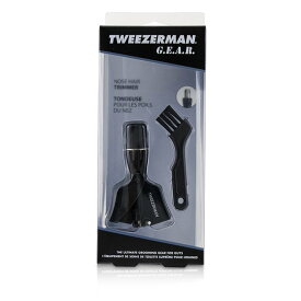 【月間優良ショップ】 ツィーザーマン Tweezerman G.E.A.R. Nose Hair Trimmer With Brush 2pcs【海外通販】