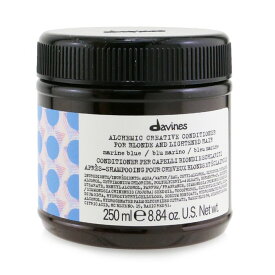 【月間優良ショップ】 ダヴィネス Davines Alchemic Creative Conditioner - # Marine Blue (For Blonde and Lightened Hair) 250ml/8.84oz【海外通販】