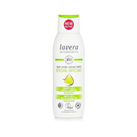 【月間優良ショップ】 ラヴェーラ Lavera Body Lotion (Regreshing) - With Lime & Organic Almond Oil - For Normal Skin 200ml/7oz【海外通販】