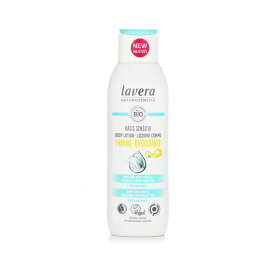 【月間優良ショップ】 ラヴェーラ Lavera Basis Sensitiv Firming Body Lotion With Organic Aloe Vera & Natural Coenzyme Q10 - For Normal Skin 250ml/8.4oz【海外通販】
