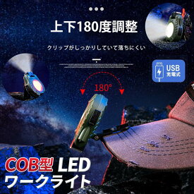 人体感応誘導 COBライト 懐中電灯 キーホルダーライト led 強力 小型 充電式 投光器 ライト USB 作業灯 ワークライト カラビナ 防水 最強 防災 ミニ 高輝度 マグネット 車 照明 5種類ライト 日本語説明書