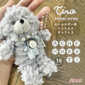 【ゆうパケット19】ぬいぐるみ用 ネックレス イニシャル 小物 人形用 アクセサリ ハンドメイド ぬいぐるみキーホルダー 小さめ 可愛い おしゃれ 小さい プレゼント ギフト 女性 子供 イニシャルネックレス
