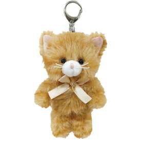 【ゆうパケット24】ぬいぐるみキーホルダー マスコット キーホルダー 猫 ストラップ チャーム ぬいぐるみ ネコ 人形 小さめ 可愛い おしゃれ 三毛猫 茶トラ プレゼント ギフト 女性 子供 クリスマス 誕生日