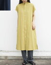 【SALE20％OFF】【2025SS】ORCIVAL（オーシバル／オーチバル）コットンリネンボイル スリーブレスワンピース（#OR-G0094 COE）COTTON LINEN VOILEワンピース/シャツ/シャツワンピ/半袖/25SS/2025SS【レディース】