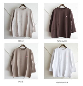 DANTON�i�_���g���j�I�[�v���G���h�W���[�W�[�N���[�l�b�N7�����v���I�[�o�[CREW NECK P.O 3/4 SLEEVES�i DT-C0131 TCB�j�g�b�v�X �N���[�l�b�N �v���I�[�o�[ 7�����y���f�B�[�X�z