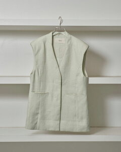 �ySALE 60��OFF�z�y���[�zTODAYFUL(�g�D�f�C�t��)Linen Over Vest�@���l���I�[�o�[�x�X�g(12510107�j�x�X�g/���l���x�X�g/���l��/25SS/2025SS Life�fs�i���C�t�Y�j�y���f�B�[�X�z�y���K�i�z�y���������z