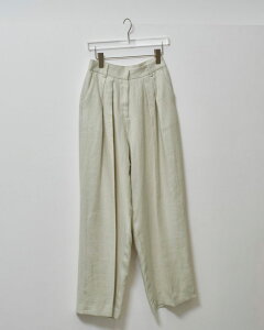 �yMORESALE 40��OFF�z�y���[�z�y2025SS�zTODAYFUL(�g�D�f�C�t��)Tuck Linen Trousers�@�^�b�N���l���g���E�U�[(12510710�j�g���E�U�[/���l���p���c/���l��/�p���c/25SS/2025SS Life�fs�i���C�t�Y�j�y���f�B�[�X�z