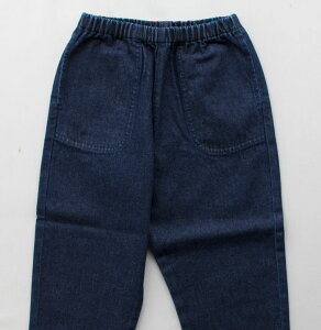DANTON �i�_���g���j�L�b�Y �f�j�� �C�[�W�[�p���c�i#DT-E0268 DDM�jKIDS' DENIM EASY PANTS /�f�j���p���c / �{�g���X/�C�[�W�[�p���c/�L�b�Y/2025SSAW/25AW�y�L�b�Y�z