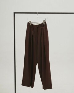 �y���[�z�y26SS�zTODAYFUL(�g�D�f�C�t��)Tuck Wide Trousers �^�b�N���C�h�g���E�U�[�i12610714�j �{�g���X �p���c �g���E�U�[ �^�b�N�p���c ���C�h�p���c 2026SS Life�fs�i���C�t�Y�j�y���f�B�[�X�z�y��