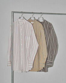 TODAYFUL（トゥデイフル）Stripe Over Shirtsストライプオーバーシャツ（212320416） /シャツ オーバーシャツ/ ホワイト,チャコールグレー,ベージュLife’s（ライフズ）【レディース】【正規品】