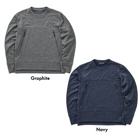 （S・Lサイズ）グラフェン クルー メンズ [Teton Bros. ティートンブロス] ※返品交換不可商品