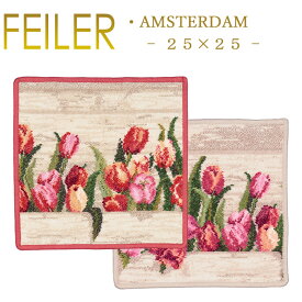 メール便 送料無料 フェイラー ハンカチ 25×25 アムステルダム Amsterdam Feiler Chenille Towel