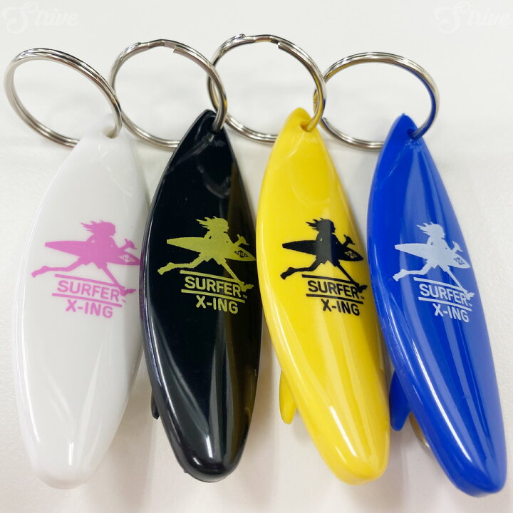 楽天市場 サーフアンドシー キーホルダー キーリング Surfer X Ing ストライブ