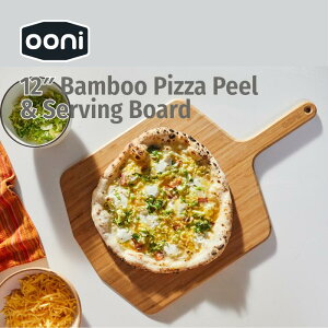 �kOoni�����lBamboo Pizza Peel & Serving Board �o���u�[ �s�U�s�[�� 12�C���` | �|�� �s�U�̂����� �s�[�� �܂Ȕ� �J�b�e�B���O�{�[�h �T�[�r���O�{�[�h �s�U�q �I�[�u�� �A�E�g�h�A �L�����v UU-P38200