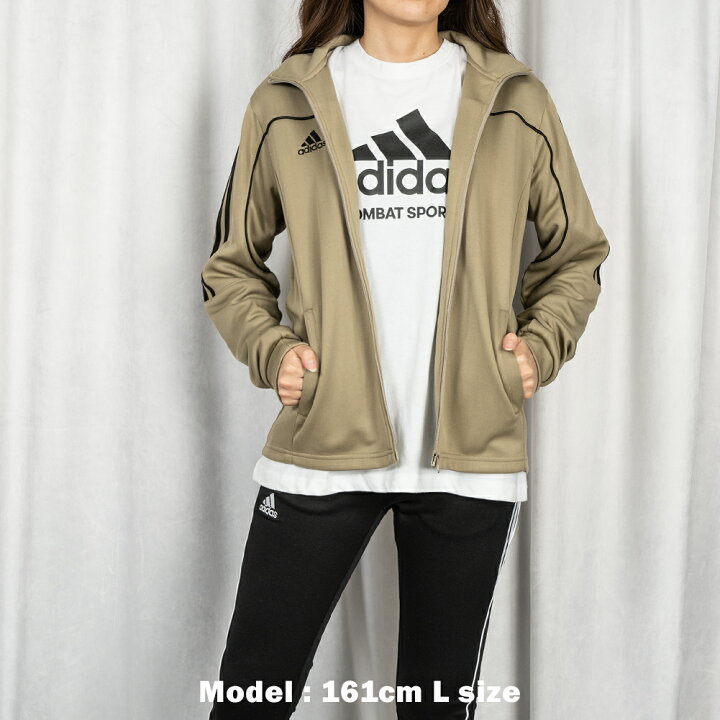 楽天市場 スーパーセール 送料無料 Adidas レディース ジャージjkt トラックjkt Tr40jw 女性用 ジャージ ストレッチ 黒 ベージュ M L スポーツ トレーニング 減量 ダイエット正規品 Stroll ストロール Stl