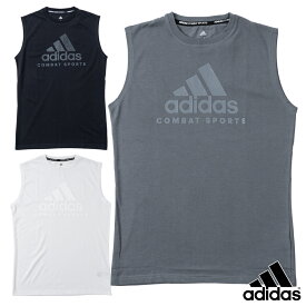 [セール] adidas ノースリーブTシャツ メンズ コットン ポリエステル 黒/白/グレー S/M/L/XL 吸汗速乾 スポーツ 運動 夏 ジョギング adiCTCSWS