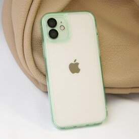 [ネコポス可] スマホケース ミント クリア iPhoneケース ( 7 / 8 / SE2 / 11 / 11Pro / 11Pro max / 12mini / 12 / 12pro / 12pro max / 13 / 13pro / 13pro max ) 45119809