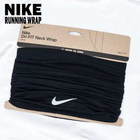 [ネコポス可] NIKE ネックウォーマー フェイスマスク DRI-FIT ランニング スポーツ 運動 部活 保温 軽量 ブラック rn4034