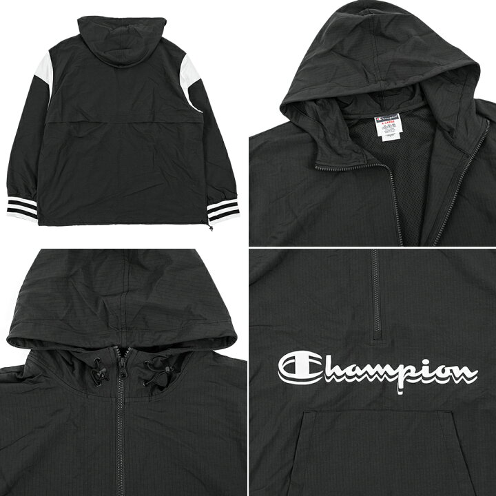 楽天市場】【セール】 Champion ジャケット ハーフジップ USAモデル 