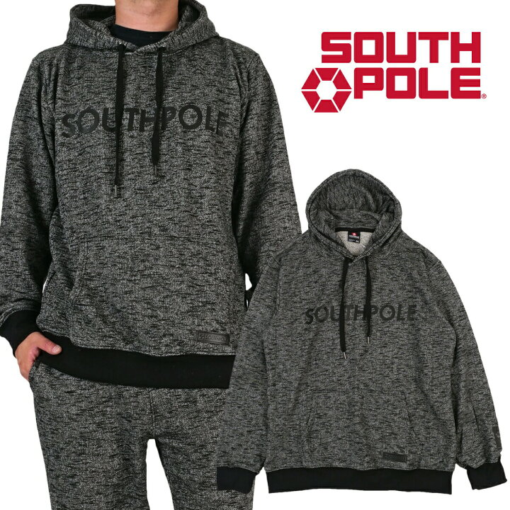 楽天市場】【セール】 SOUTHPOLE パーカー 杢 メンズ b系 ポリエステル 