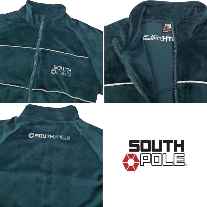 楽天市場】【セール】 SOUTHPOLE ベロアジャケット メンズ パイピング