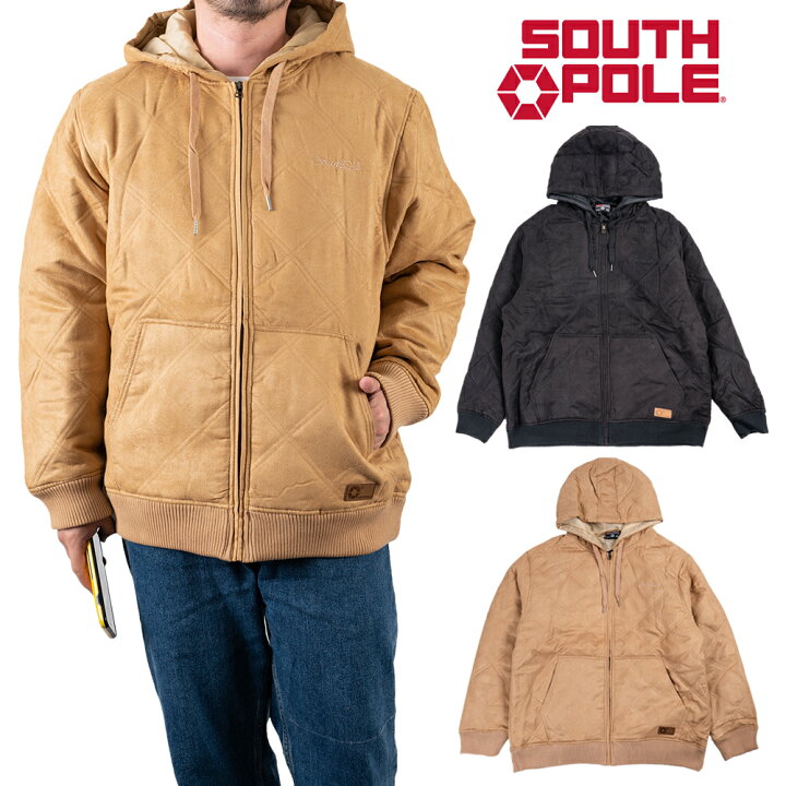 楽天市場】【セール】 SOUTHPOLE スウェード 中綿ジャケット メンズ 