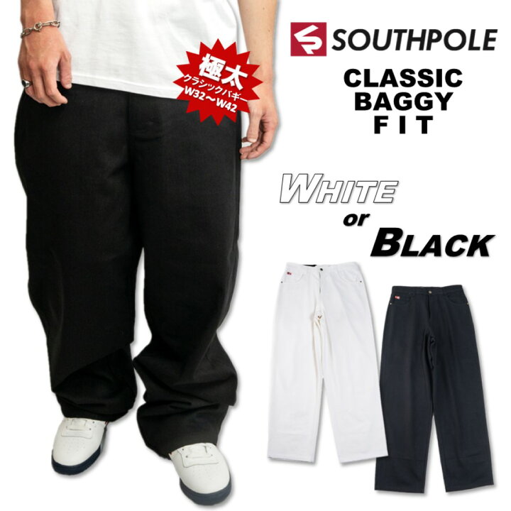 00s 極太 Sean John バギーデニム HIPHOP b系 bboy sk8 スケーター y2k ストリート 希少90s 極太 South Pole バギー hiphop sk8 b系