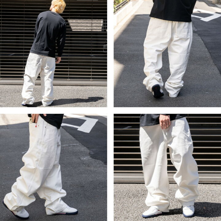 楽天市場】【再入荷】 メンズ 極太パンツ SOUTHPOLE バギーパンツ 