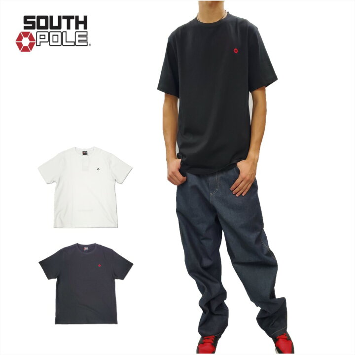 楽天市場】SOUTHPOLE半袖Tシャツ 定番 メンズ ヘビーウェイト 綿100 