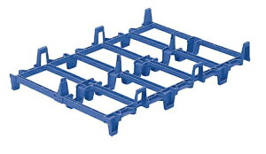 折りたたみ収納ボックス・折りたたみ収納ケース オリコンEP42A中仕切≪外寸:565x365x95mm≫※北海道、四国、九州、離島は別途送料掛かります【土日祝配送不可】