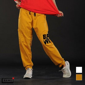 BAWL ボウル CICLY ユニセックス　スウェット ポケット パンツ WHITE MUSTARD XSサイズ Sサイズ Mサイズ Lサイズ XLサイズ