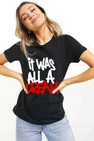アウトレット NO BRAND ノーブランド グラフィック Tシャツ BLACK Sサイズ Mサイズ Lサイズ XLサイズ