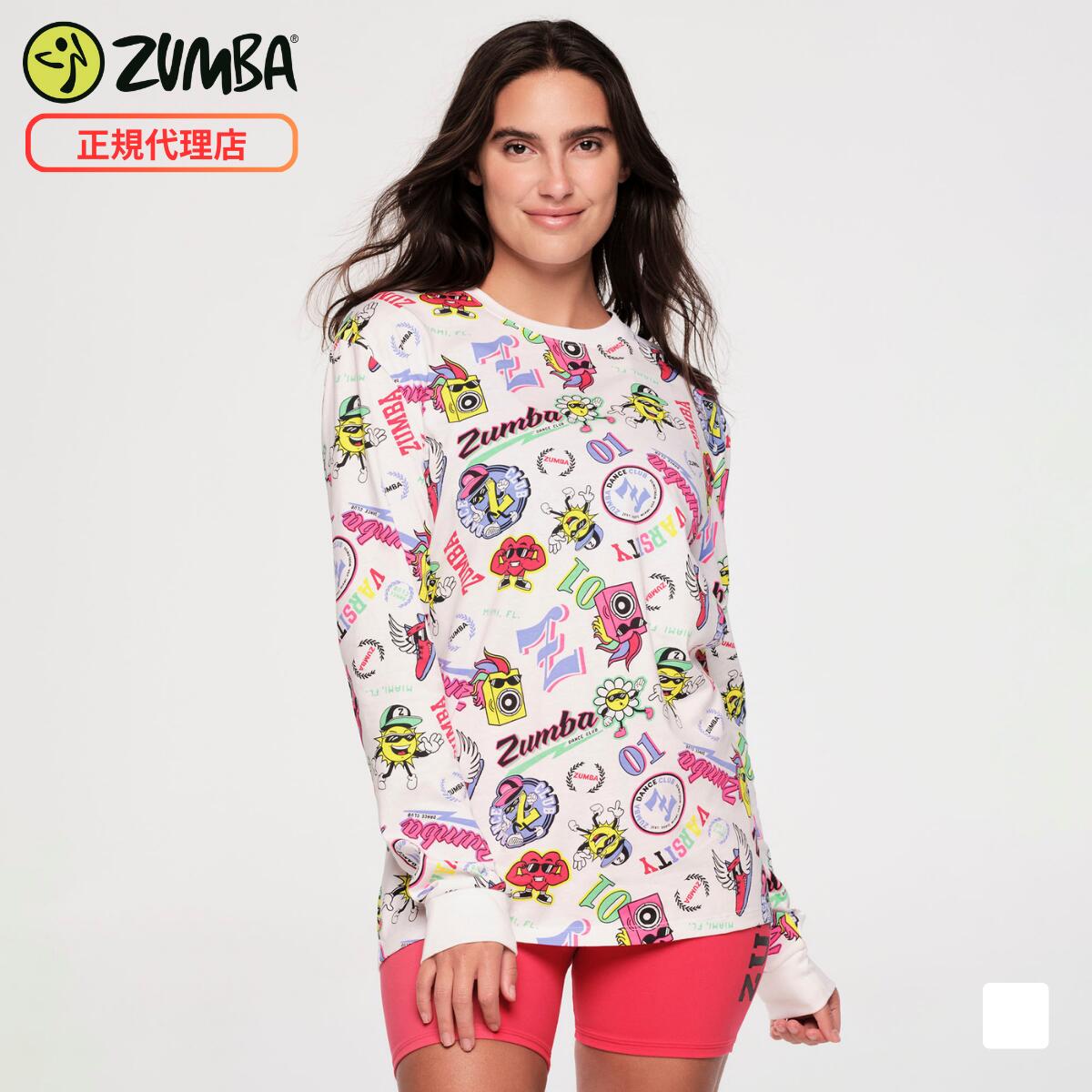 楽天市場】ZUMBA ズンバ 正規品 ユニセックス ロングスリーブ Tシャツ