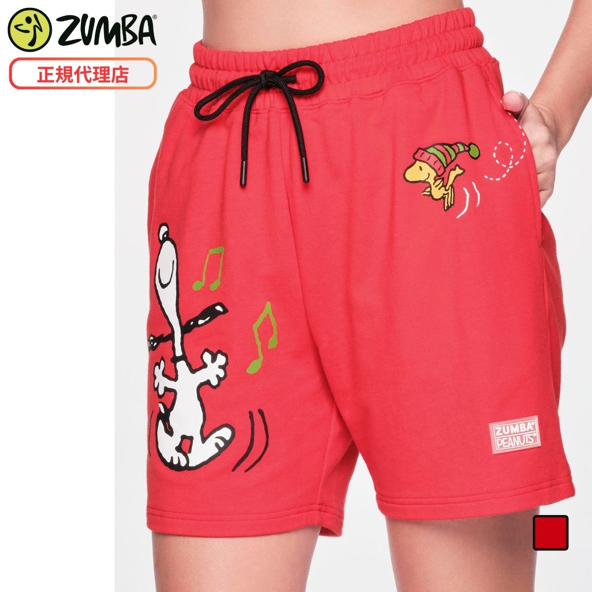 楽天市場】ZUMBA ズンバ 正規品 ショートパンツ RED XSサイズ Sサイズ