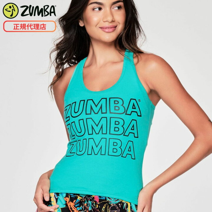 楽天市場】アウトレット ZUMBA ズンバ 正規品 タンクトップ AQUA