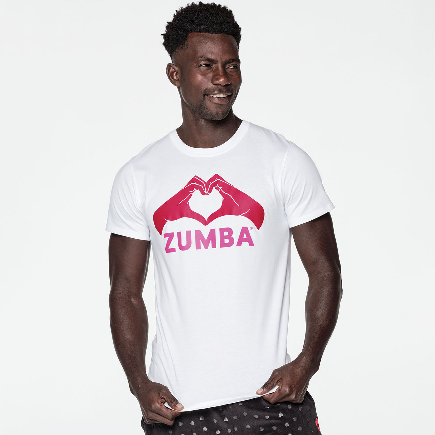 楽天市場】ZUMBA ズンバ 正規品 Tシャツ WHITE XS/Sサイズ M/Lサイズ