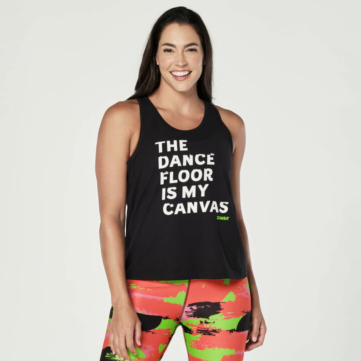 楽天市場】アウトレット ZUMBA ズンバ 正規品 タンクトップ BK XS