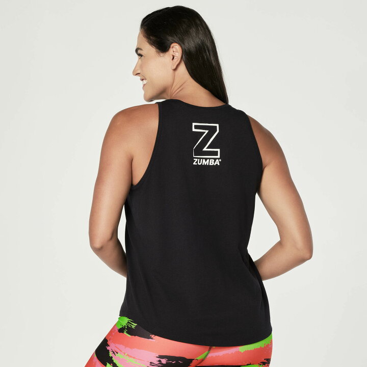 楽天市場】アウトレット ZUMBA ズンバ 正規品 タンクトップ BK XS