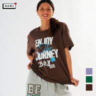 【まとめ割対象】BAWL 正規品 ボウル Tシャツ 半袖 ロゴ グラフィック レディース エクササイズ フィット…