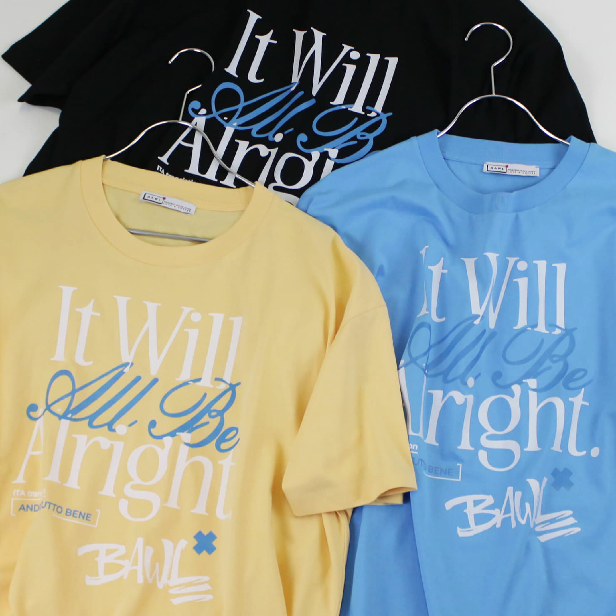 BAWL レディースTシャツ モードデザイン フィットネス トレーニング ジムウェア おしゃれ スポーツトップス