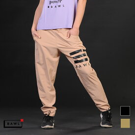 BAWL ボウル パンツ ブラック ベージュ エクササイズ フィットネス ジム スポーツ ダンス ヨガ ウェア