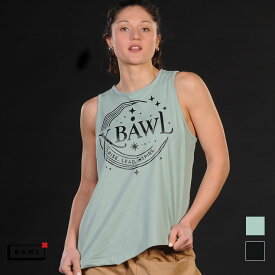 BAWL ボウル タンクトップ ブラック セージ エクササイズ フィットネス ジム スポーツ ダンス ヨガ ウェア